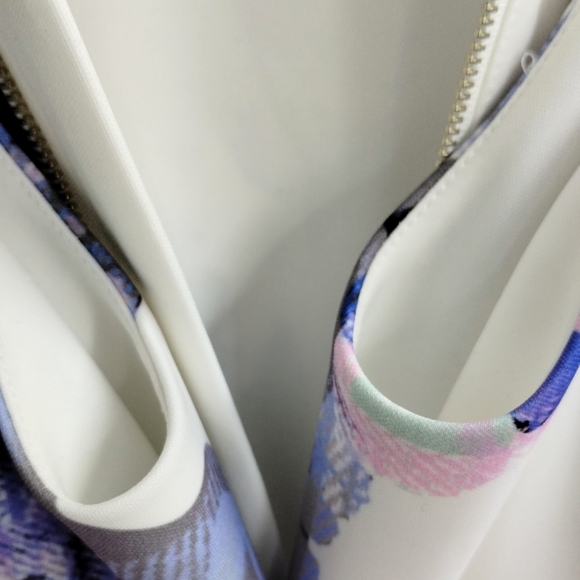 Finders Keepers Atlas Cut‎ Out Purple Rose Dress - Picture 14 of 14